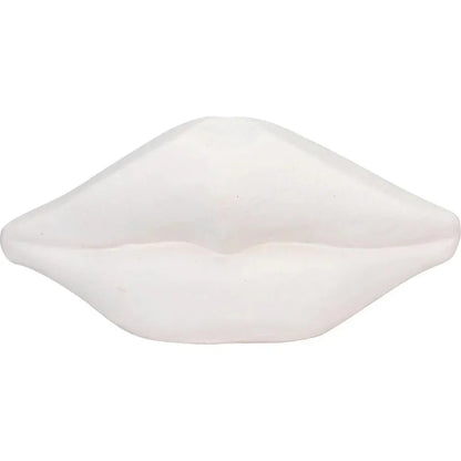 Lips White Fiber Cement Sculpture
