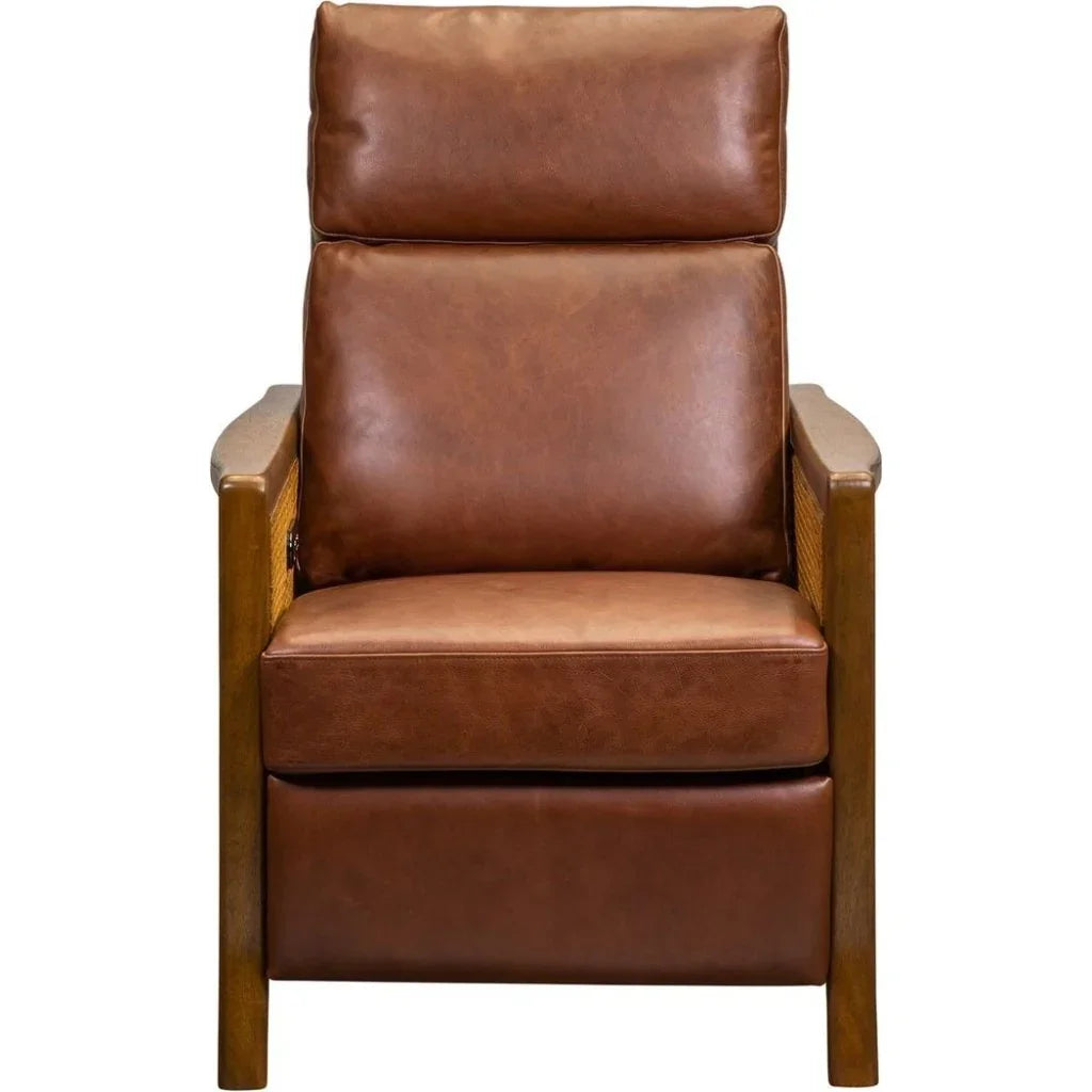 Litchfield Usb Power Leather Recliner - LOOMLAN - Olivia + Quinn - Club Chairs