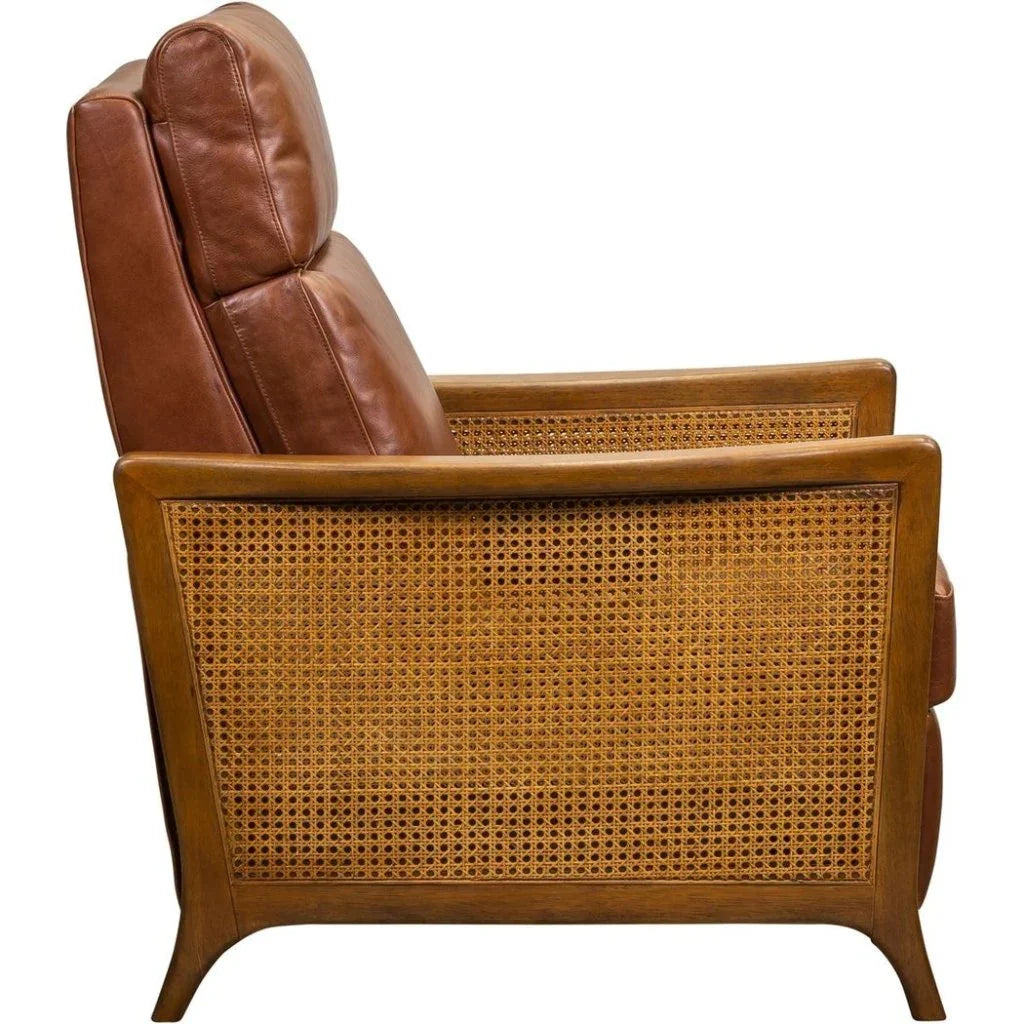 Litchfield Usb Power Leather Recliner - LOOMLAN - Olivia + Quinn - Club Chairs