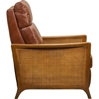 Litchfield Usb Power Leather Recliner - LOOMLAN - Olivia + Quinn - Club Chairs