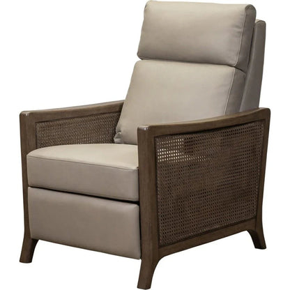 Litchfield Usb Power Leather Recliner - LOOMLAN - Olivia + Quinn - Club Chairs