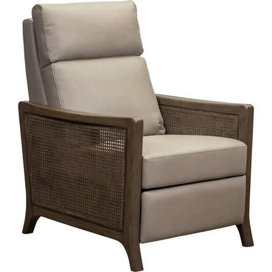 Litchfield Usb Power Leather Recliner - LOOMLAN - Olivia + Quinn - Club Chairs