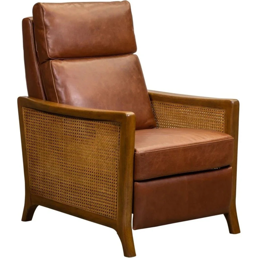 Litchfield Usb Power Leather Recliner - LOOMLAN - Olivia + Quinn - Club Chairs