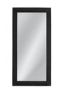 Lithea Matte Black Design Floor Mirror-Floor Mirrors-Bassett Mirror-LOOMLAN