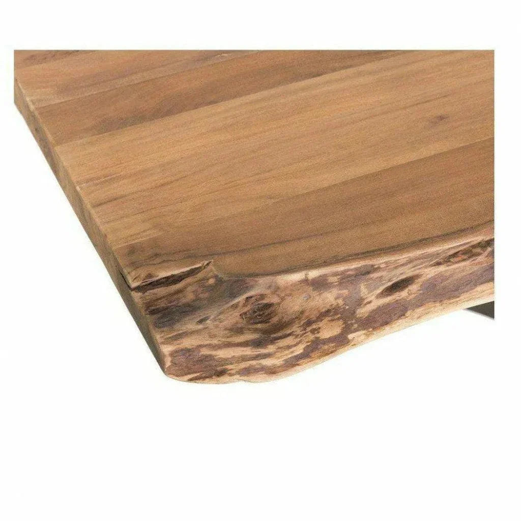 Live Edge Dining Table for 12 People-Dining Tables-Moe's Home-LOOMLAN