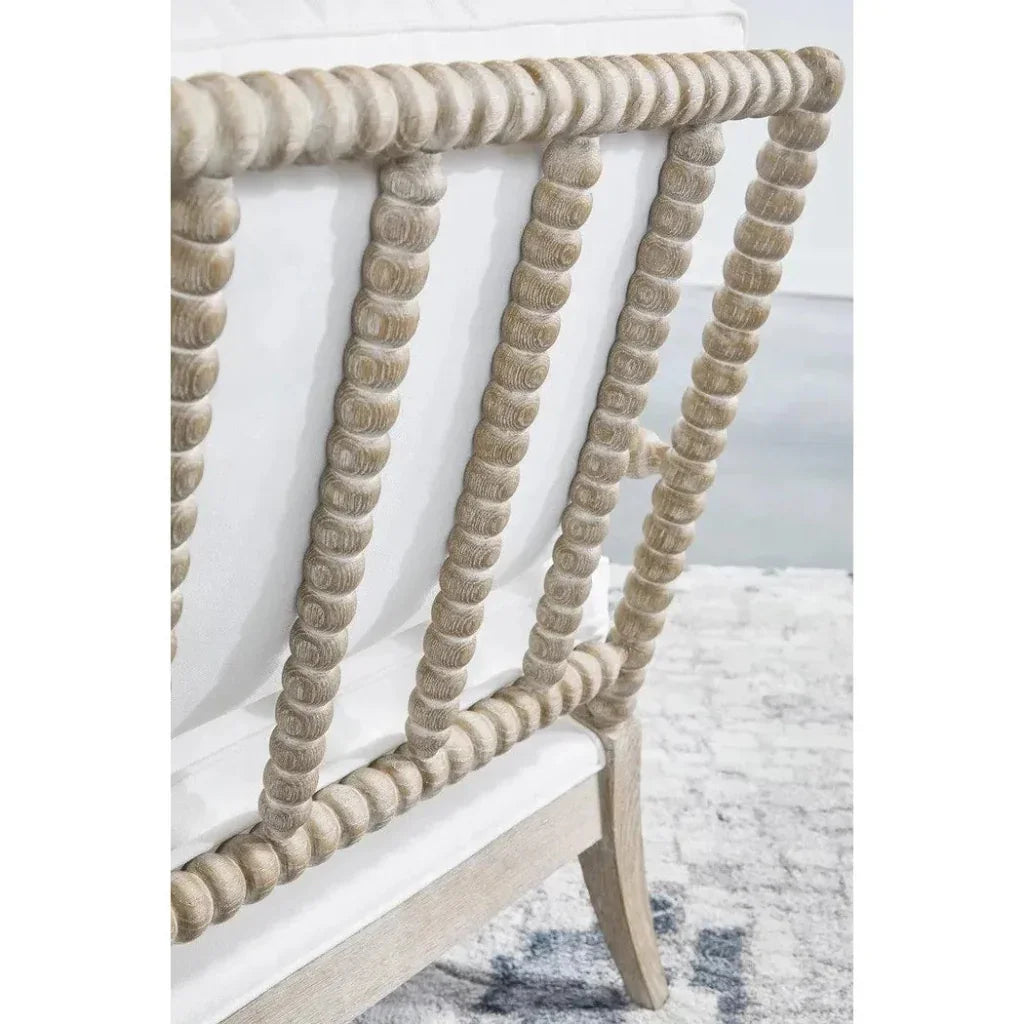 LiveSmart White Performance Chaise Lounge Living Room - LOOMLAN - Essentials For Living - Chaises