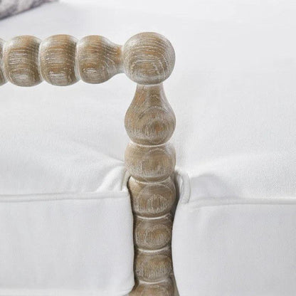 LiveSmart White Performance Chaise Lounge Living Room - LOOMLAN - Essentials For Living - Chaises