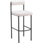 Livorno Barstool (Set of 2) Ivory - LOOMLAN - Zuo Modern - Bar Stools
