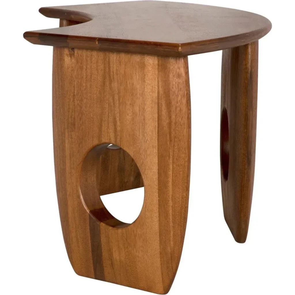 Lobster Desk, Walnut Curved Home Office Desk-Home Office Desks-Noir-LOOMLAN