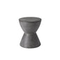 Logan Concrete Outdoor Round End Table - LOOMLAN - SUNPAN - Outdoor Side Tables