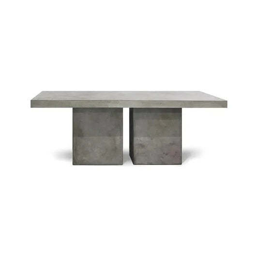 Loire Dining Table - Slate Grey Outdoor Dining Table-Outdoor Dining Tables-Seasonal Living-LOOMLAN
