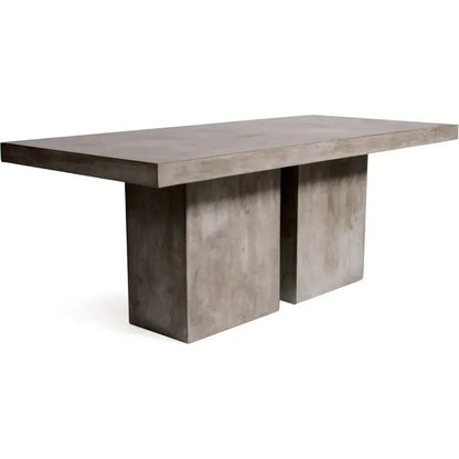 Loire Dining Table - Slate Grey Outdoor Dining Table-Outdoor Dining Tables-Seasonal Living-LOOMLAN