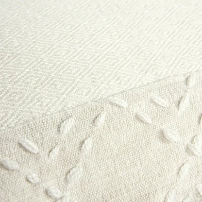 Lois Outdoor Throw Pillow With Tassels-Outdoor Pillows-LOOMLAN-LOOMLAN