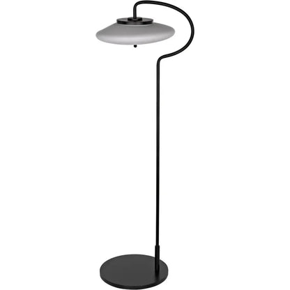 Lolibri Floor Lamp, Black Steel-Floor Lamps-Noir-LOOMLAN