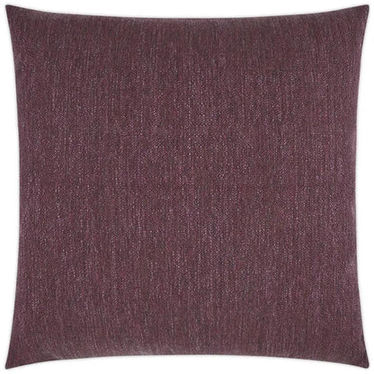 Lolly Plum Solid Purple Large Throw Pillow Insert - LOOMLAN - D.V. Kap - Throw Pillows
