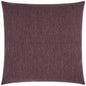 Lolly Plum Solid Purple Large Throw Pillow Insert - LOOMLAN - D.V. Kap - Throw Pillows