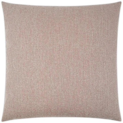 Lolly Rose Solid Blush Large Throw Pillow Insert - LOOMLAN - D.V. Kap - Throw Pillows