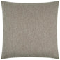 Lolly Taupe Solid Tan Taupe Large Throw Pillow Insert - LOOMLAN - D.V. Kap - Throw Pillows