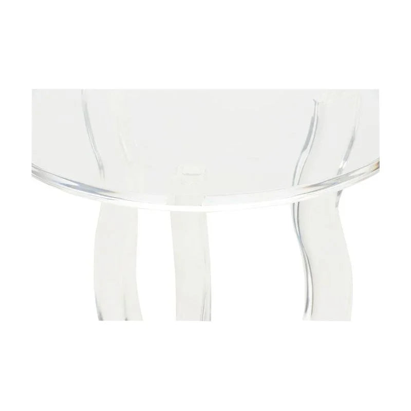 London Acrylic Made Clear Side Table - LOOMLAN - Chelsea House - Side Tables