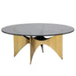 London Coffee Table Gold Base & d Glass - LOOMLAN - SUNPAN - Coffee Tables