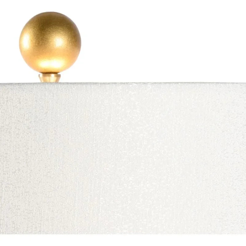 London Hand Painted Ceramic Gold Accents Table Lamp - LOOMLAN - Chelsea House - Table Lamps