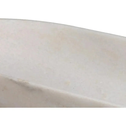 Long Oval Handmade Marble Bowl