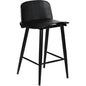 Looey Contemporary Black Counter Stool - LOOMLAN - Moe's Home - Counter Stools