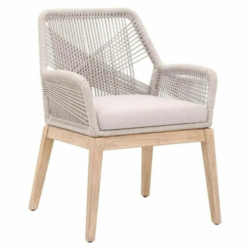 Loom Fabric Dining Chair 2PC - LOOMLAN - Essentials For Living - Dining Chairs