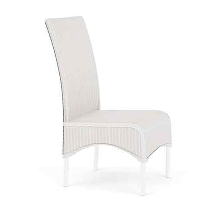 Loom High Back Armless Outdoor Dining Chair-Outdoor Dining Chairs-Lloyd Flanders-LOOMLAN