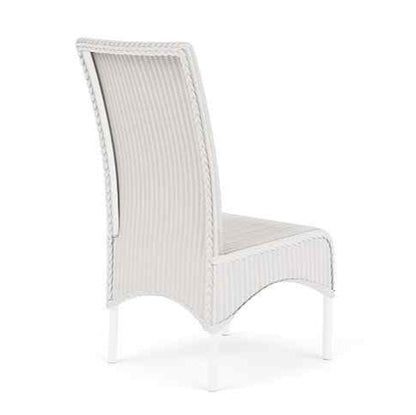 Loom High Back Armless Outdoor Dining Chair-Outdoor Dining Chairs-Lloyd Flanders-LOOMLAN