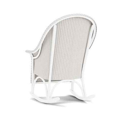 Loom High Back Porch Outdoor Rocker-Outdoor Accent Chairs-Lloyd Flanders-LOOMLAN