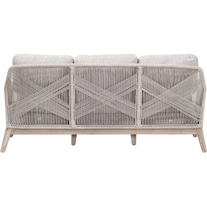 Loom Outdoor 79" All Weather Patio Rope Sofa Cushions - LOOMLAN - Essentials For Living - Outdoor Sofas & Loveseats