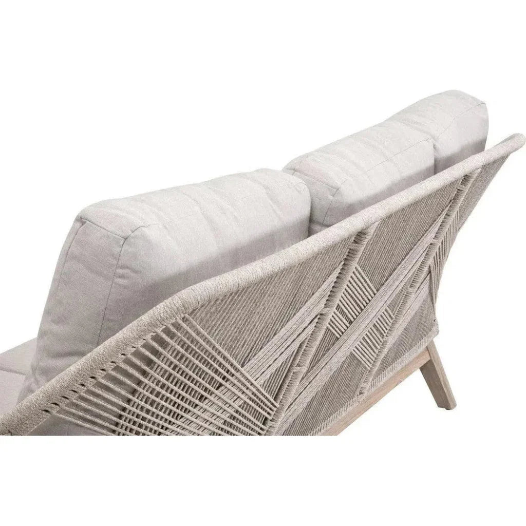 Loom Outdoor 79" All Weather Patio Rope Sofa Cushions - LOOMLAN - Essentials For Living - Outdoor Sofas & Loveseats