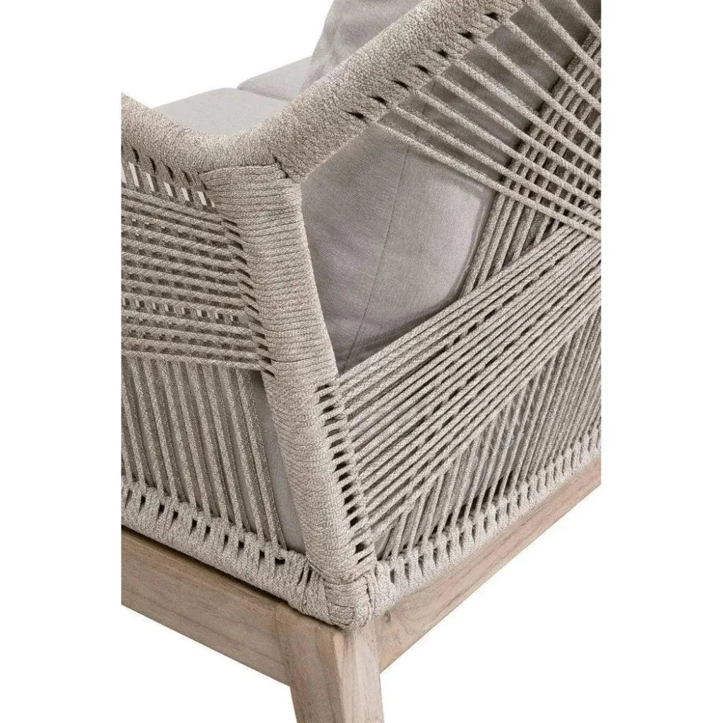 Loom Outdoor 79" All Weather Patio Rope Sofa Cushions - LOOMLAN - Essentials For Living - Outdoor Sofas & Loveseats