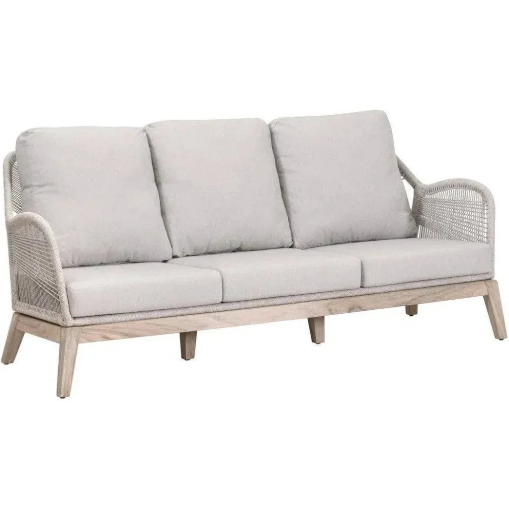 Loom Outdoor 79" All Weather Patio Rope Sofa Cushions - LOOMLAN - Essentials For Living - Outdoor Sofas & Loveseats