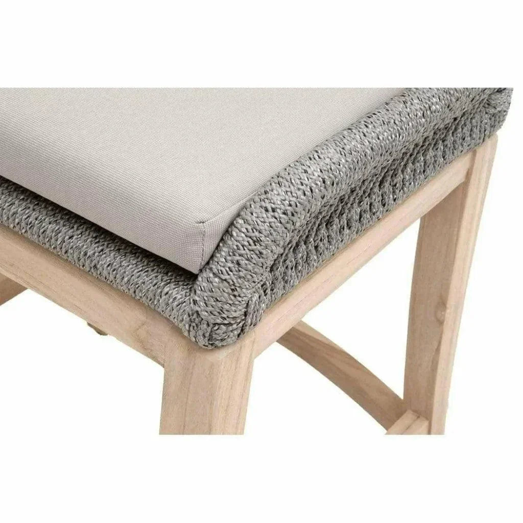 Loom Outdoor Rope Counter Stool Platinum Rope Wood-Outdoor Counter Stools-Essentials For Living-LOOMLAN