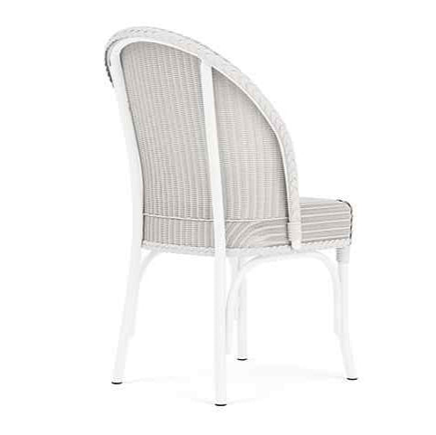 Loom Wicker Armless Outdoor Dining Chair-Outdoor Dining Chairs-Lloyd Flanders-LOOMLAN