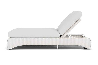 Loom Wicker Double Outdoor Chaise-Outdoor Chaises-Lloyd Flanders-LOOMLAN