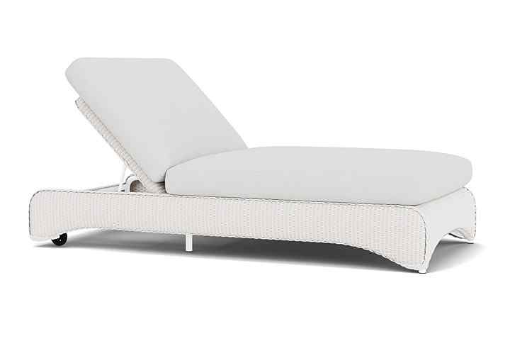 Loom Wicker Double Outdoor Chaise-Outdoor Chaises-Lloyd Flanders-LOOMLAN