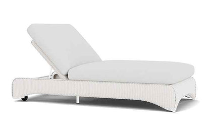 Loom Wicker Double Outdoor Chaise-Outdoor Chaises-Lloyd Flanders-LOOMLAN