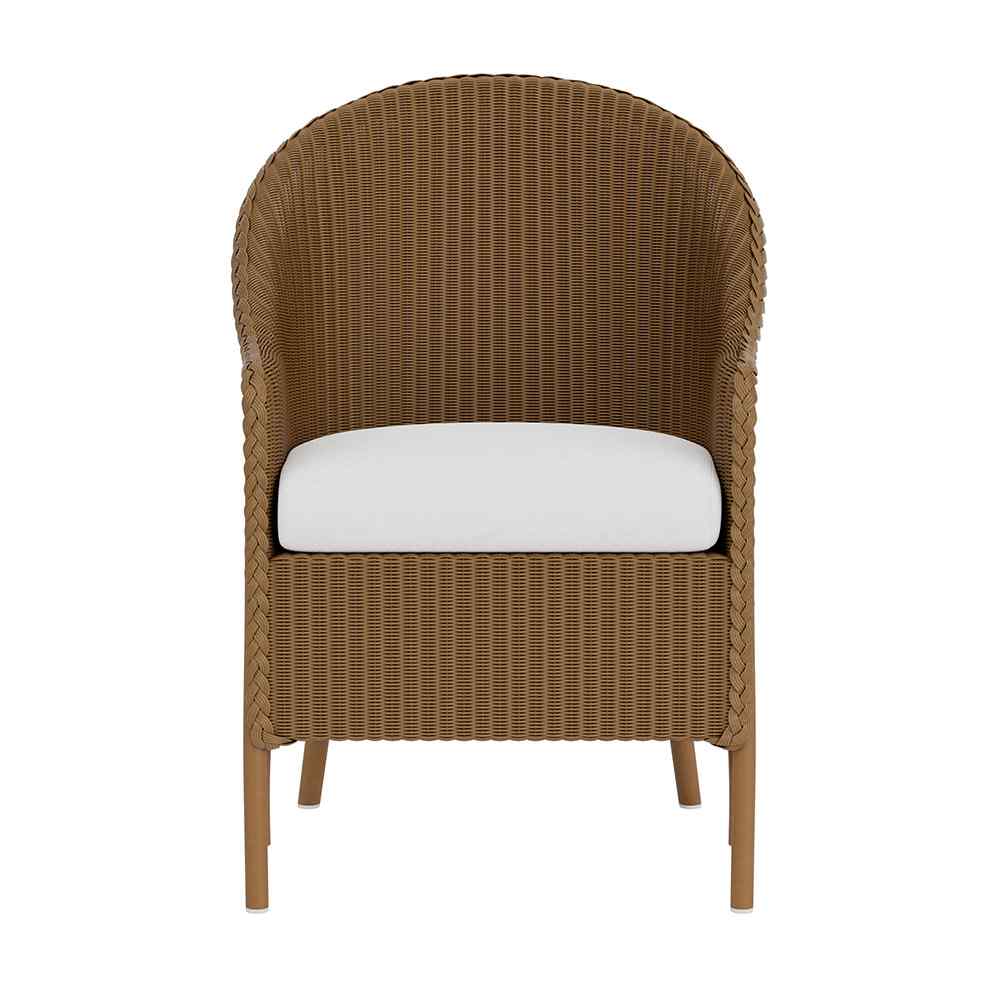 Loom Wicker Handmade Outdoor Dining Armchair-Outdoor Dining Chairs-Lloyd Flanders-LOOMLAN