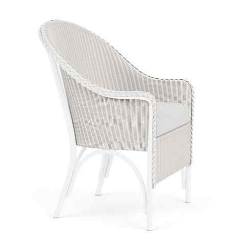Loom Wicker Handmade Outdoor Dining Armchair-Outdoor Dining Chairs-Lloyd Flanders-LOOMLAN