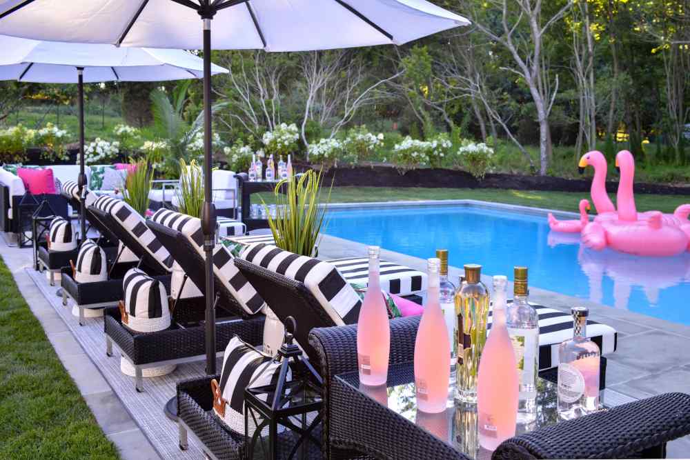 Loom Wicker Outdoor Castered Bar Cart