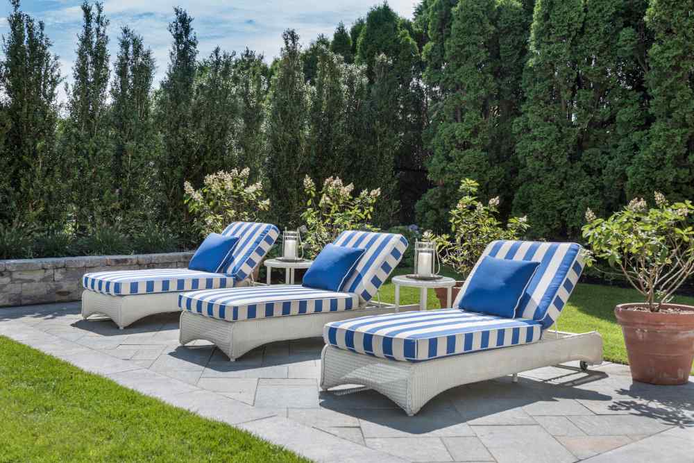 Loom Wicker Outdoor Chaise-Outdoor Chaises-Lloyd Flanders-LOOMLAN