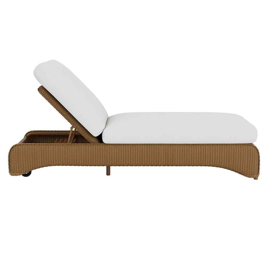 Loom Wicker Outdoor Chaise-Outdoor Chaises-Lloyd Flanders-LOOMLAN