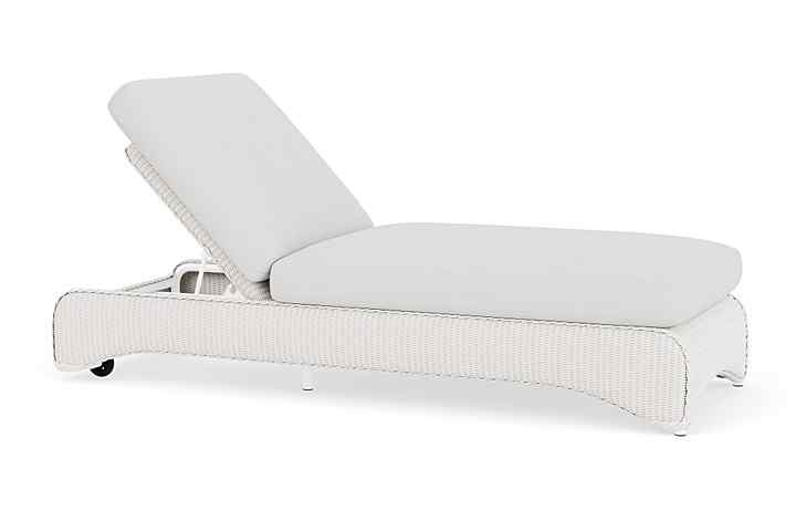 Loom Wicker Outdoor Chaise-Outdoor Chaises-Lloyd Flanders-LOOMLAN