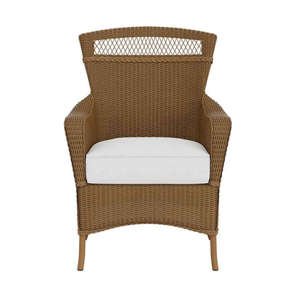 Loom Wicker Outdoor Dining Armchair-Outdoor Dining Chairs-Lloyd Flanders-LOOMLAN