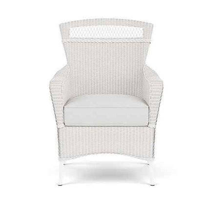 Loom Wicker Outdoor Dining Armchair-Outdoor Dining Chairs-Lloyd Flanders-LOOMLAN