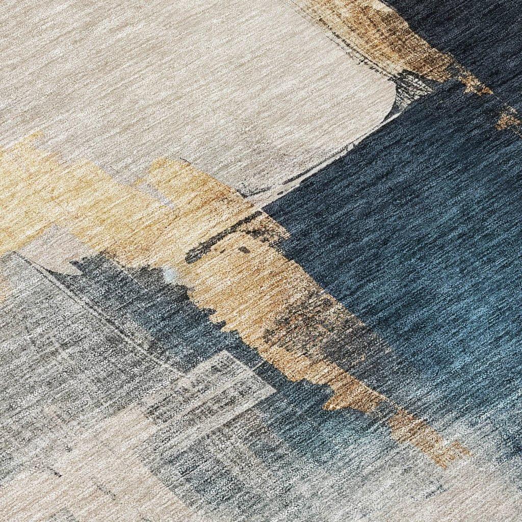 Looma Brown Washable Indoor-Outdoor Rug-Outdoor Rugs-LOOMLAN Rugs-LOOMLAN