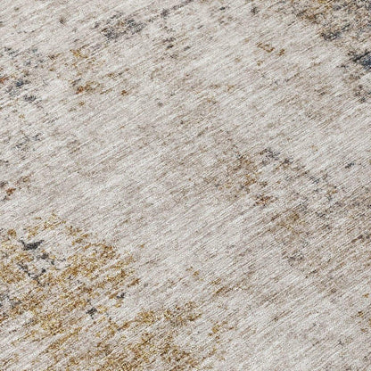 Loomelle Ivory Washable Indoor - Outdoor Rug - LOOMLAN - LOOMLAN Rugs - Outdoor Rugs